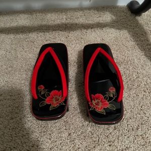 Japanese Kimono wooden sandals